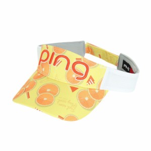 ピン(PING)ゴルフ フレッシュフルーツバイザー オレンジ HW-A2308 FフルーツVISOR OR 36811(Lad…