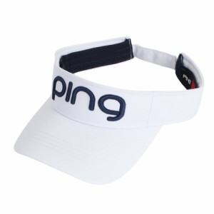 ピン(PING)ゴルフ ツアーサンバイザー HW-L2302 DEO.0 VISOR WH 36813(Lady’s)