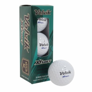 ボルビック(Volvik)ゴルフボール XT SOFT 3個入り SL WHT(Men’s)