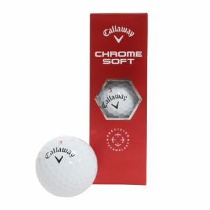 キャロウェイ(CALLAWAY)CHROME SOFT ボール 3個入り BL CHROME SOFT 22 3B(Men’s)