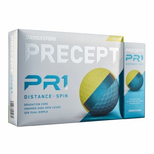 プリセプト(PRECEPT)ゴルフボール 23PRECEPT PR-1 ダース(12個入り)(Men’s)