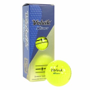 ボルビック(Volvik)ゴルフボール XT SOFT 23 YEL スリーブ(3個入り) VV5PNA05 YEL(Men’…