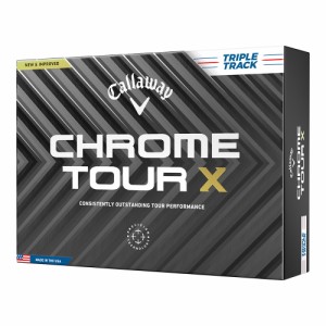 キャロウェイ(CALLAWAY)CHROME TOUR X トリプル・トラック ゴルフボール ダース(12個入り) クロムツア…