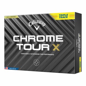 キャロウェイ(CALLAWAY)CHROME TOUR X トリプル・トラック YLW ゴルフボール ダース(12個入り) ク…