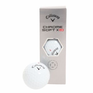 キャロウェイ(CALLAWAY)CHROME SOFT X LS ボール 3個入り BL CHRMSFT X LS 22 3B…