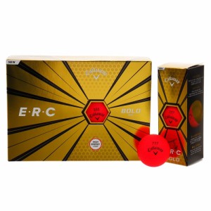 キャロウェイ(CALLAWAY)ゴルフボール E・R・Cボール ボールドレッド ダース(12個) ERC 19 BOLD RE…