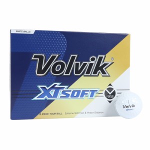 ボルビック(Volvik)XT SOFT 23 WHT DZ ダース(12個入り) VV5PNA05(Men’s、Lady’s)