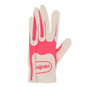 本間ゴルフ(HONMA)ゴルフ 左手用 SPEEDMONSTER グローブ GC13001 WH/PK(Lady’s)