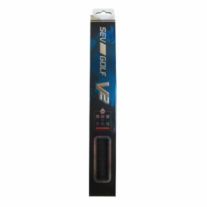 セブゴルフ(SEV GOLF)SEVGLIP V2ラバーグリップ (60径・約50g・ライン有) BLK (Men’s、Lady’s、Jr)