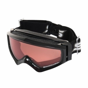 スワンズ(SWANS)ゴーグル スノーボード スノボ スキー 眼鏡対応 くもり止め ブラック ピンクレンズ GUEST-PDH…
