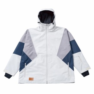 ダブルエー(AA)スノーボード ウェア ジャケット ダートジャケット 72123303 WHT/GRY(Men’s)