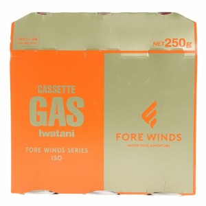 FORE WINDS(FORE WINDS)カセットガス FORE WINDS イソ 3本パック FW-250-IS