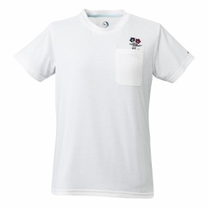 ホールアース(Whole Earth)tシャツ 半袖 WOGENTIAN POCKET TEE WE27HA29ホワイト (Lady’s)