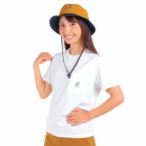 マーモット(Marmot)半袖Tシャツ ポケットベアー TOWTJA91XB WH  ホワイト(Lady’s)