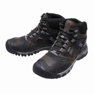 キーン(KEEN)トレッキングシューズ ハイカット 登山靴 リッジフレックスミッド 1024911 ダークグリーン(Men’s)