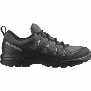 サロモン(SALOMON)ゴアテックス トレッキングシューズ ローカット 登山靴 防水 X BRAZE MGNT/BLA L4…