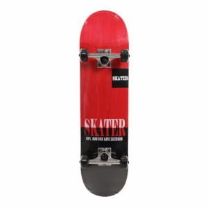 スケーター(SKATER)スケートボード スケボー 31.5×8インチ SB4031 レッド コンプリート 完成品 セット【ラ…