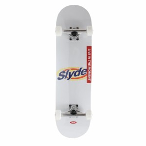 スライド(SLYDE)スケートボード スケボー 8インチ SL-SKD-503-WHT コンプリート 完成品 セット【ラッピン…