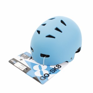 ゴースケート(GOsk8)自転車 ヘルメット 子供用 ジュニア ブルー GOSK8 TQ(Jr)