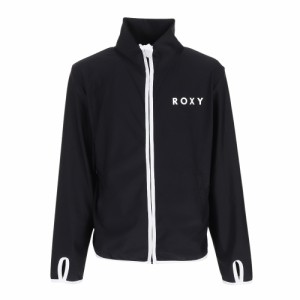 ロキシー(ROXY)ラッシュガード 長袖 フードなし UVカット 子供 ジュニア ミニラッシュジップスタンド 23SUTLY2…