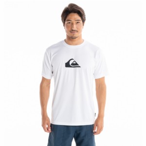 クイックシルバー(Quiksilver)ラッシュガード 半袖 Tシャツ UVカット UPF50+ 水陸両用 COMP LOGO…