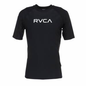 ルーカ(RVCA)ラッシュガード 半袖 Tシャツ 吸汗速乾 UVカット UPF50+ 紫外線対策 アウトドア スポーツ BD0…