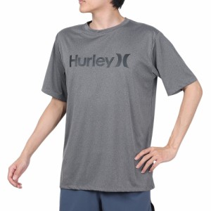 ハーレー(HURLEY)ラッシュガード 半袖 Tシャツ UVカット UPF50+ 紫外線対策 RASH ONE AND ONL…