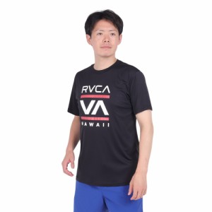 ルーカ(RVCA)ラッシュガード 半袖 Tシャツ 吸汗速乾 UVカット UPF50+ 紫外線対策 アウトドア スポーツ ISL…