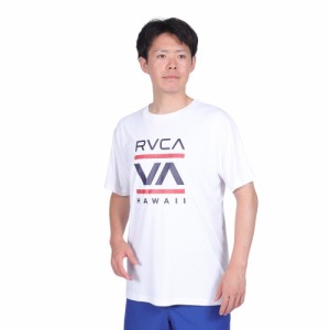 ルーカ(RVCA)ラッシュガード 半袖 Tシャツ 吸汗速乾 UVカット UPF50+ 紫外線対策 アウトドア スポーツ ISL…