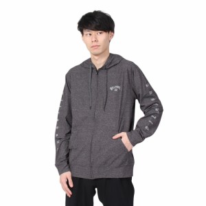 ビラボン(BILLABONG)ラッシュガード 長袖 ジップフーディー SURF FLEX ZIP BE011860 BKH(M…