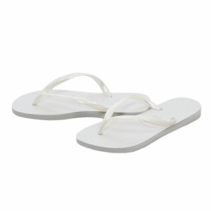 ハワイアナス(HAVAIANAS)スリム ホワイト ビーチサンダル 4000030-0001(Lady’s)