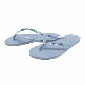 ハワイアナス(HAVAIANAS)サンダル Slim Logo Metallic 4119875-9057(Lady’s)