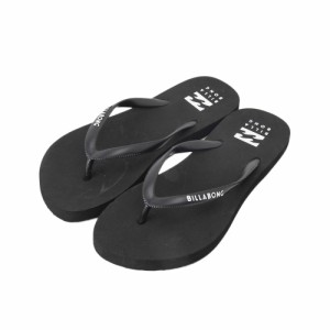 ビラボン(BILLABONG)FLIP FLOPS ビーチサンダル BE013925 BLK(Lady’s)