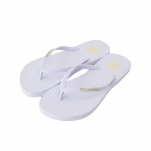 ビラボン(BILLABONG)FLIP FLOPS ビーチサンダル BE013925 WHT(Lady’s)