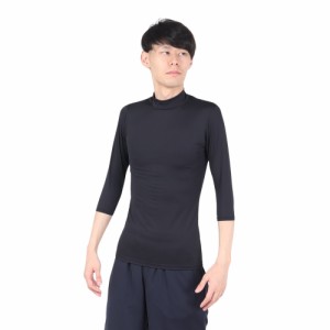 エックスティーエス(XTS)ストレッチハイネック 七分袖アンダーシャツ 723G6ES4168BLK(Men’s)