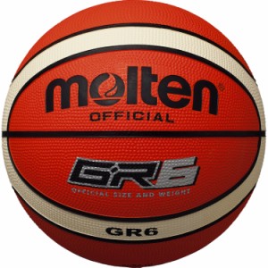 モルテン(molten)バスケットボール 6号球 (一般 大学 高校 中学校) 女子用 GR6 BGR6-OI 自主練 屋外 …