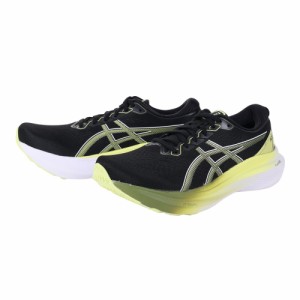 アシックス(ASICS)ランニング シューズ ゲル カヤノ 30 ブラック イエロー 1011B548.003 スニーカー ジ…