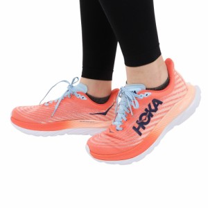 ホカ(HOKA)ランニングシューズ トレーニングシューズ 部活 マッハ5 レギュラー 1127894-CPPF(Lady’s)