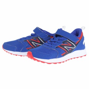 ニューバランス(new balance)ジュニア ランニングシューズ YU650 ブルー レッド YU650GR1W スニーカ…