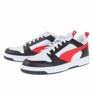 プーマ(PUMA)スニーカー リバウンド V6 ロウ ホワイト ブラック 39232804 カジュアル スポーツ シューズ 通…