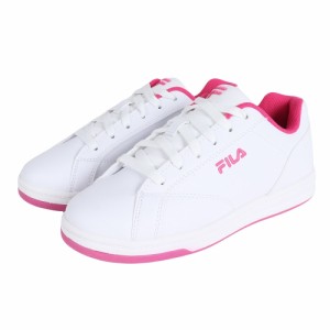 フィラ(FILA)レディース スニーカー 白 F51390156 コートクラシコJ ホワイトピンク(Lady’s)