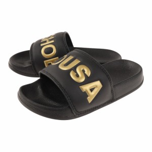 ディーシーシューズ(DC SHOES)DC SLIDE ブラック ゴールド DK202001BG3 ジュニア シャワサン プー…