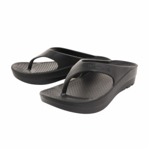 テリック(TELIC)スポーツサンダル W-FLIPFLOP BLK ブラック 鼻緒付き シャワーサンダル リカバリー レジャ…