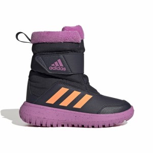 アディダス(adidas)ジュニア ブーツ 紺 ウィンタープレー WINTERPLAY ネイビー GZ6795(Jr)