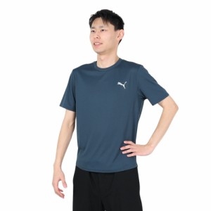 プーマ(PUMA)半袖Tシャツ メンズ RUN ドライプラス  523773 16 DGRY(Men’s)