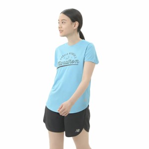 ニューバランス(new balance)半袖 Tシャツ レディース 名古屋ウィメンズマラソン AWT1123YVLS ドライ(…