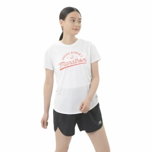 ニューバランス(new balance)半袖 Tシャツ レディース 名古屋ウィメンズマラソン AWT1123YWT ドライ(L…