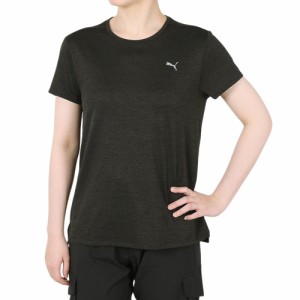 プーマ(PUMA)RUN FAVORITE ヘザー 半袖 Tシャツ 523693 01 BLK(Lady’s)