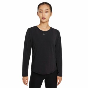 ナイキ(NIKE)長袖Tシャツ レディース ラックス スタンダード フィット DD0621-010 ブラック(Lady’s)