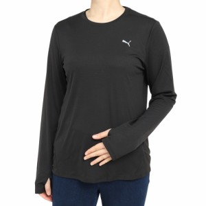 プーマ(PUMA)RUN FAVORITE 長袖 Tシャツ 523698 01 BLK(Lady’s)